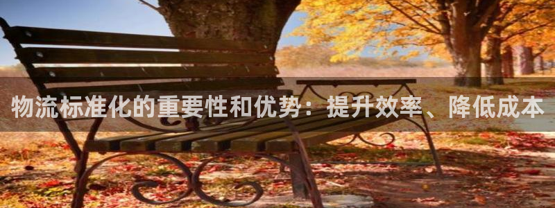 28圈注册网站加拿大：物流标准化的重
