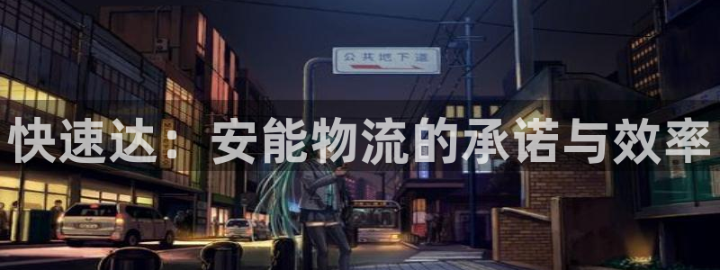 28圈昵称：快速达：安能物流的承诺与